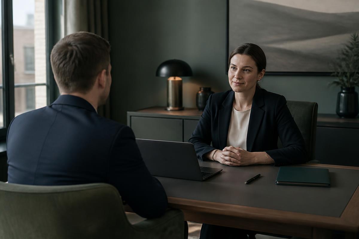 Skjerm med oversikt over gjeld